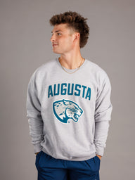 Gray Augusta Jag Crewneck