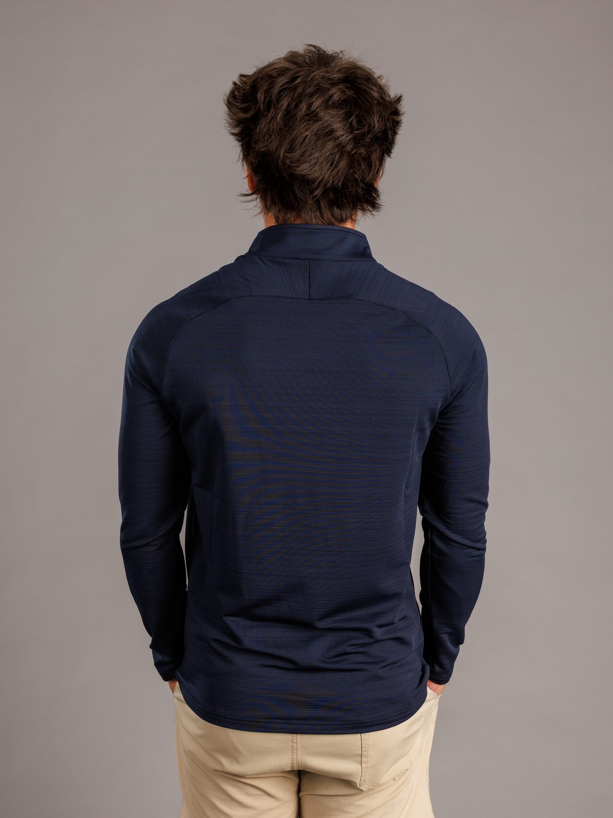 Navy AU Quarter Zip