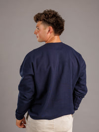 Navy Jaguars Crewneck