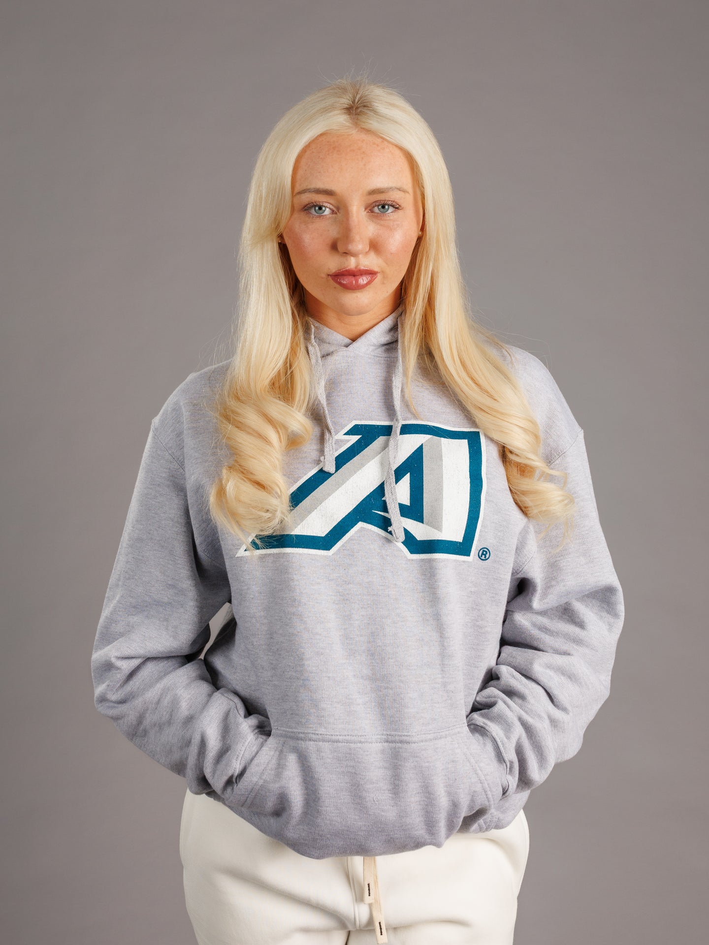Gray AU Hoodie