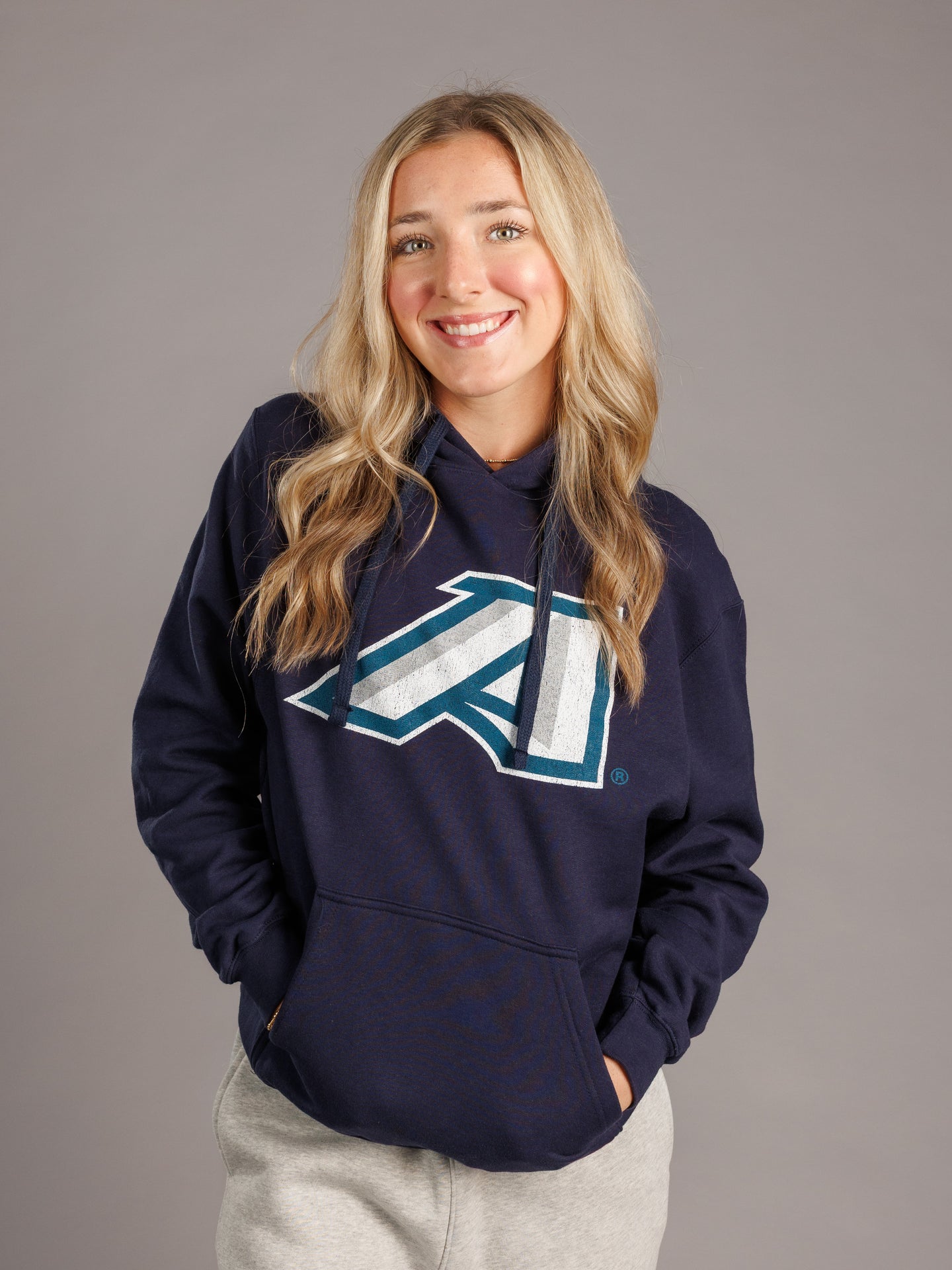 Navy AU Hoodie