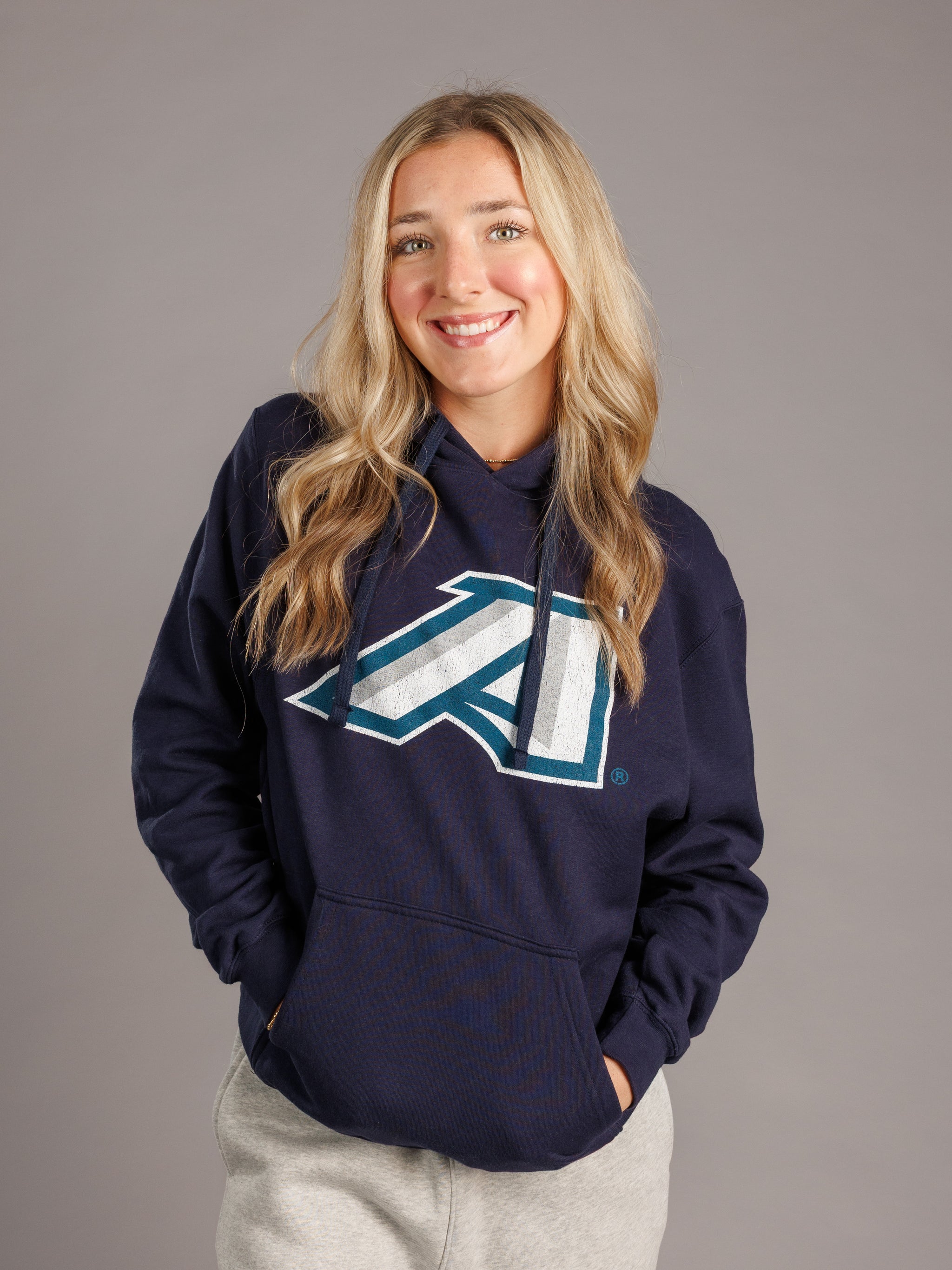 Navy AU Hoodie
