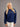 Navy Augusta Heavyweight Crewneck