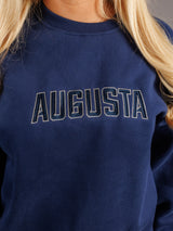 Navy Augusta Heavyweight Crewneck