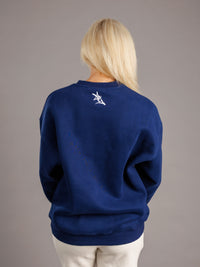 Navy Augusta Heavyweight Crewneck