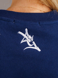 Navy Augusta Heavyweight Crewneck