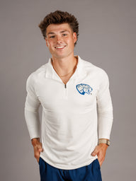 White Jag Quarter Zip