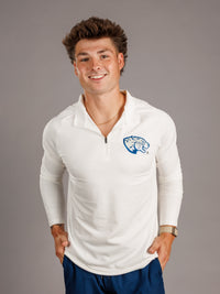 White Jag Quarter Zip