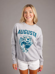 Gray Augusta Walking Jag Crewneck