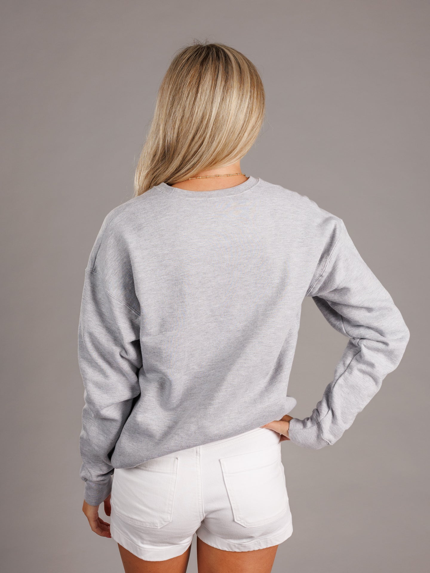 Gray Augusta Walking Jag Crewneck
