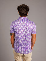 Checkered Vintage Mike LSU Polo