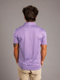 Checkered Vintage Mike LSU Polo