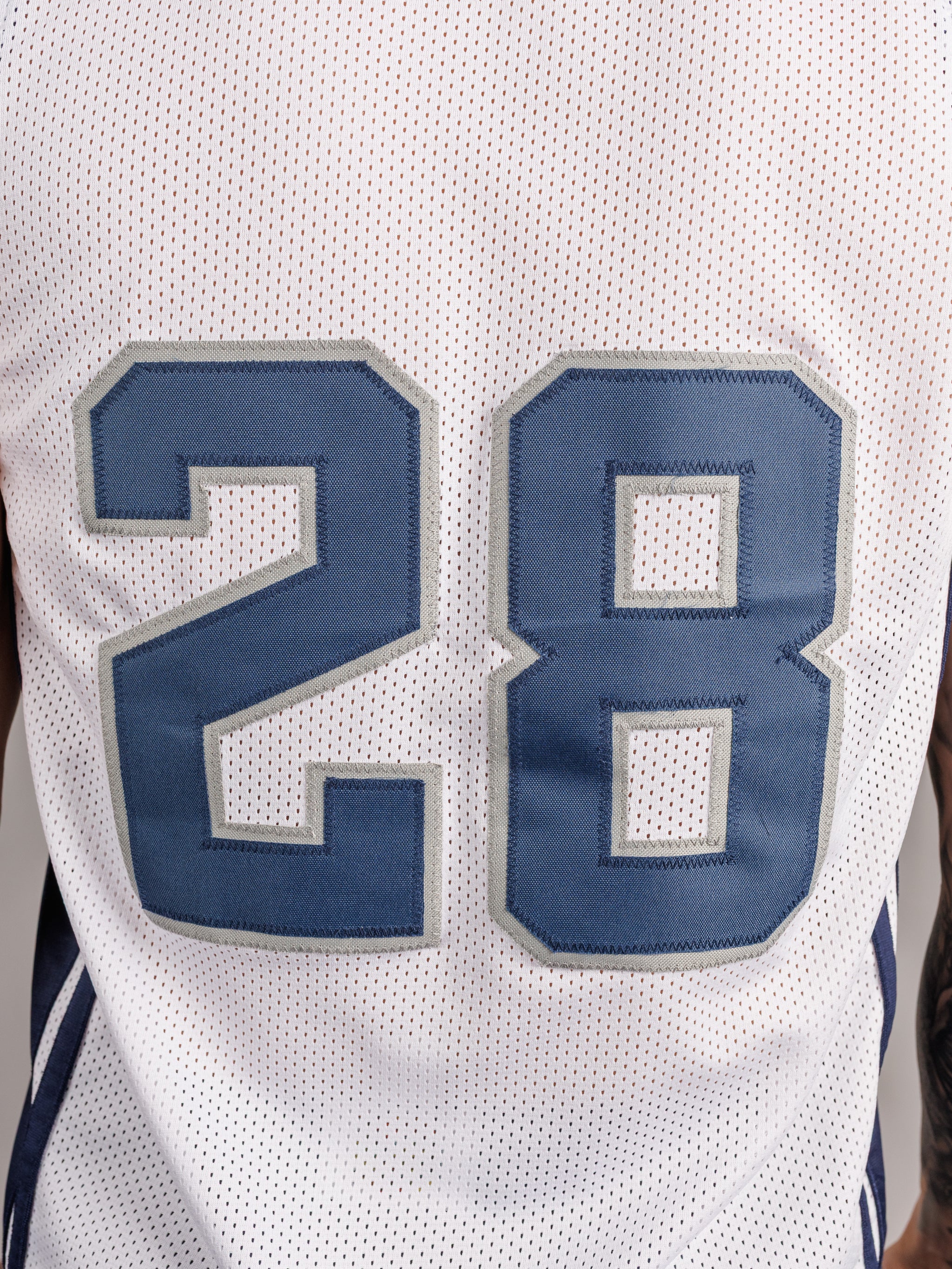 White Augusta '28' Jersey