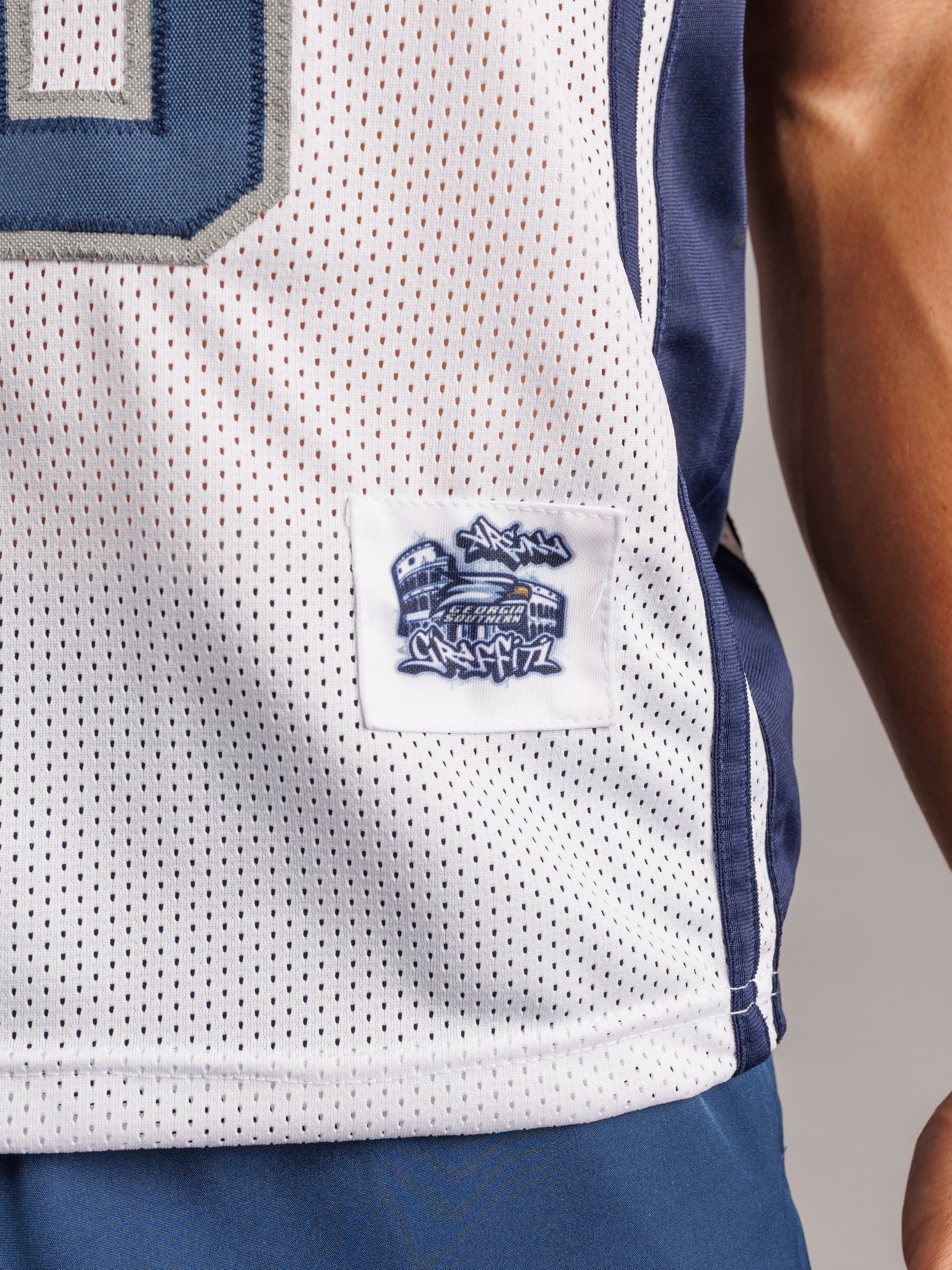 White Augusta '28' Jersey