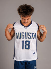 White Augusta '18' Jersey