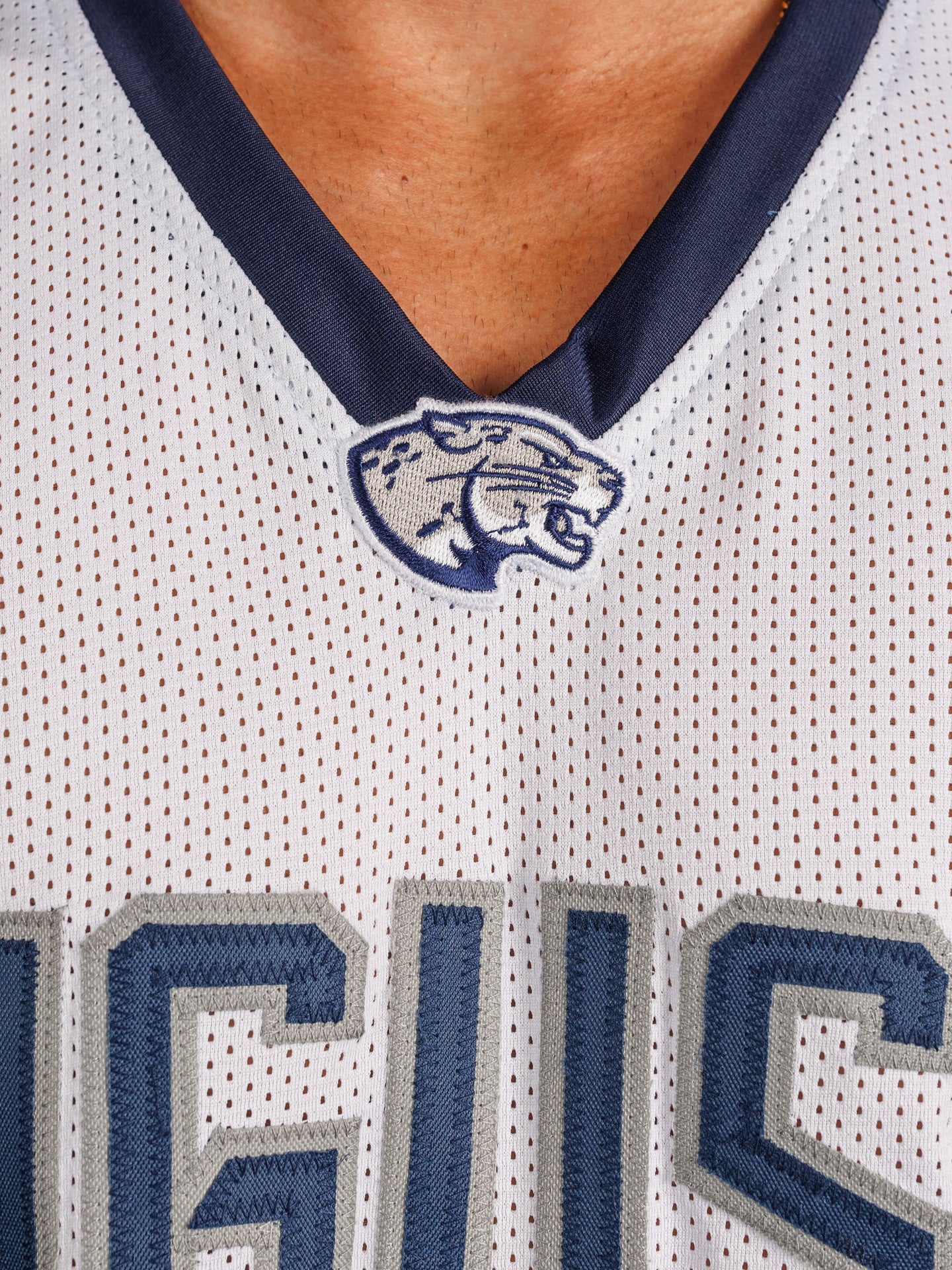 White Augusta '18' Jersey