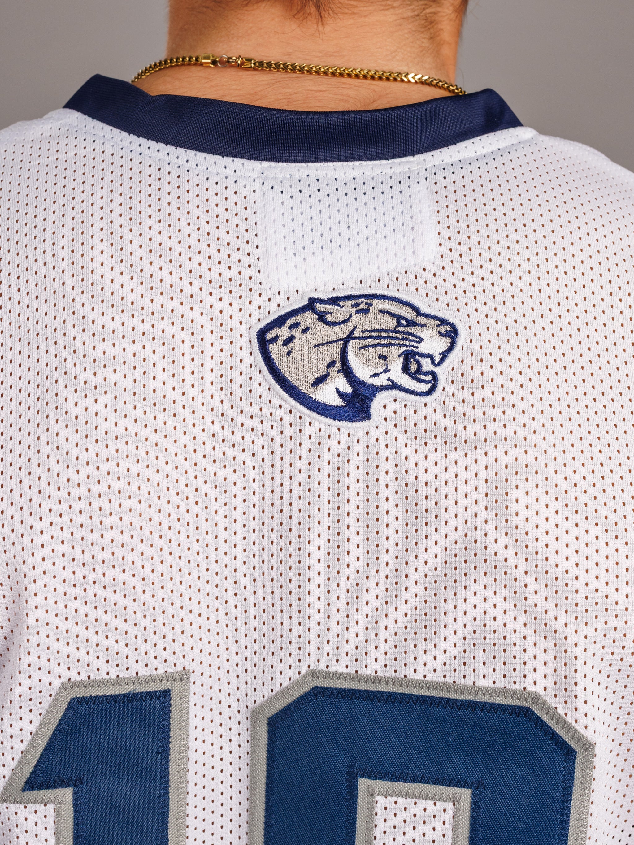 White Augusta '18' Jersey