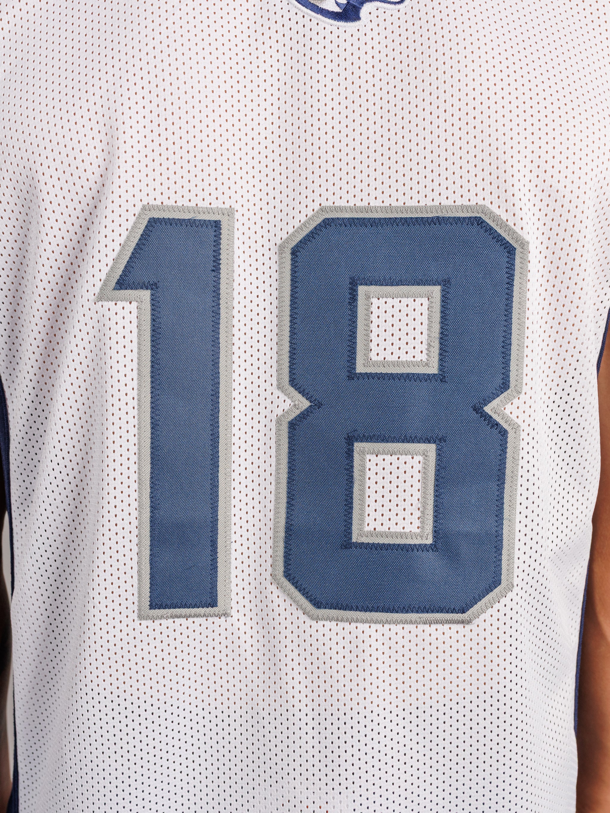 White Augusta '18' Jersey