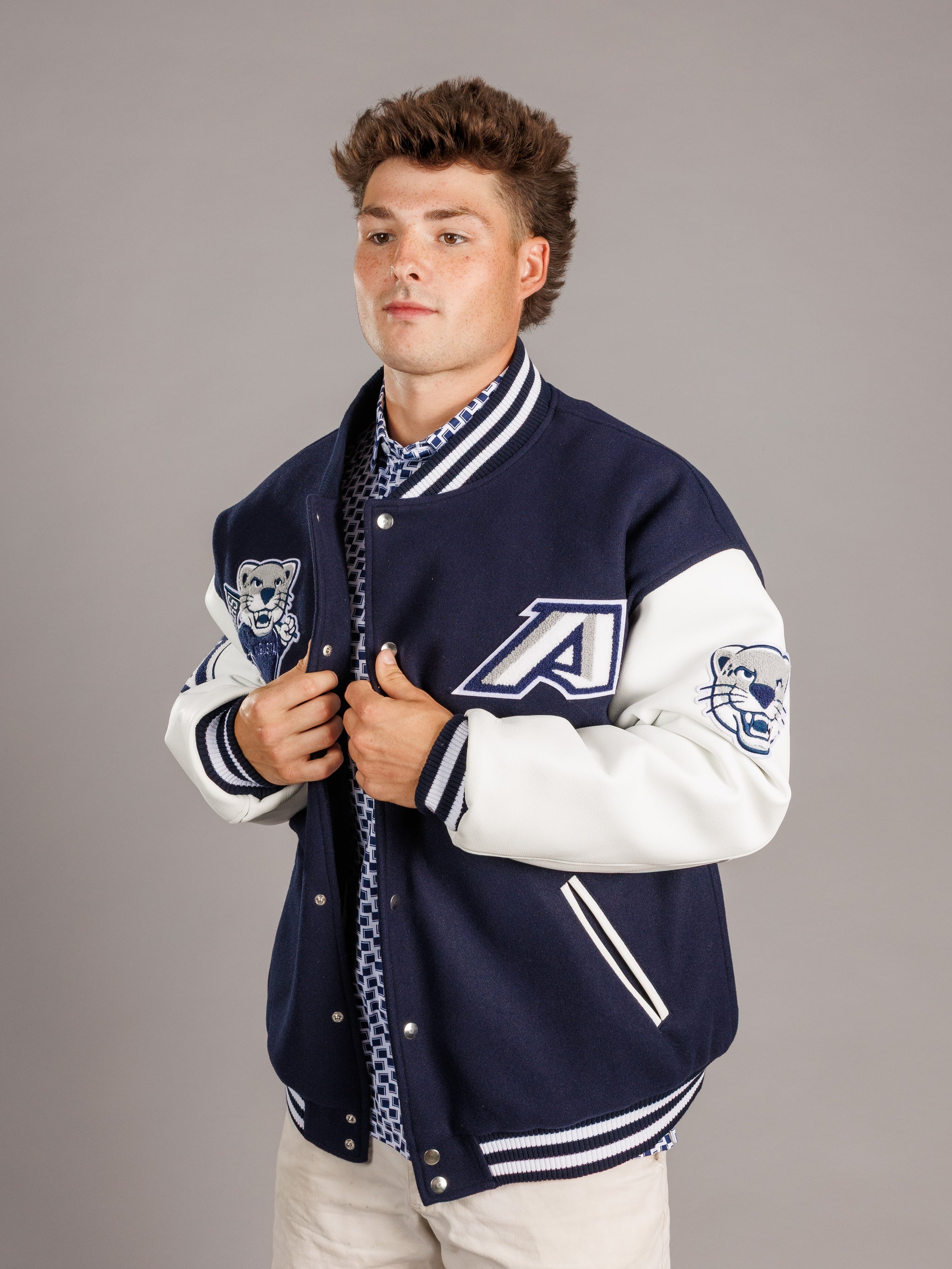 Augusta University Varsity Letterman Jacket