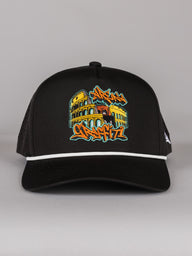 Black Arena Graffiti Hat
