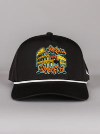 Black Arena Graffiti Hat