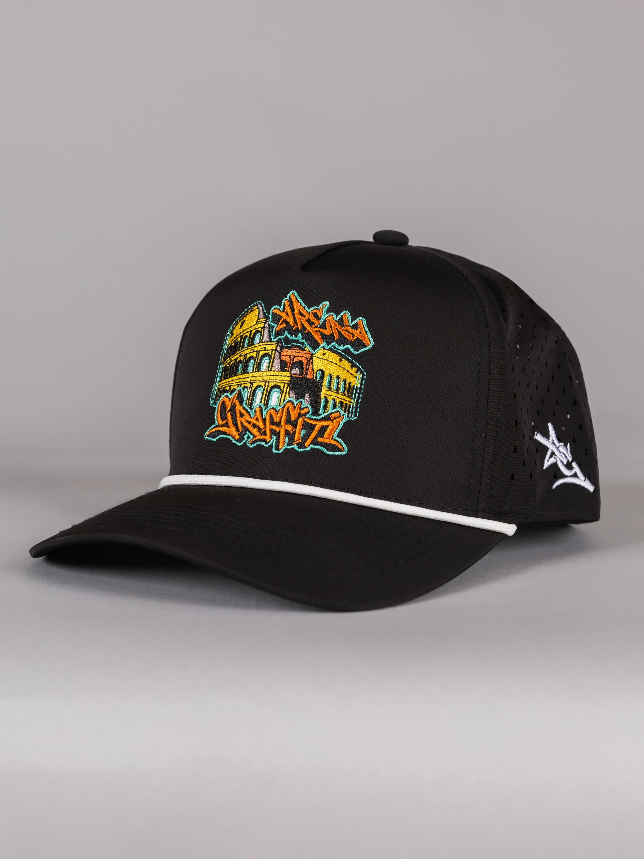Black Arena Graffiti Hat
