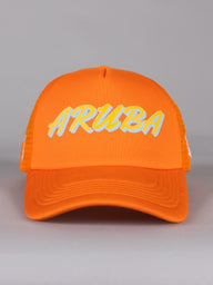 Orange 'Aruba' Hat