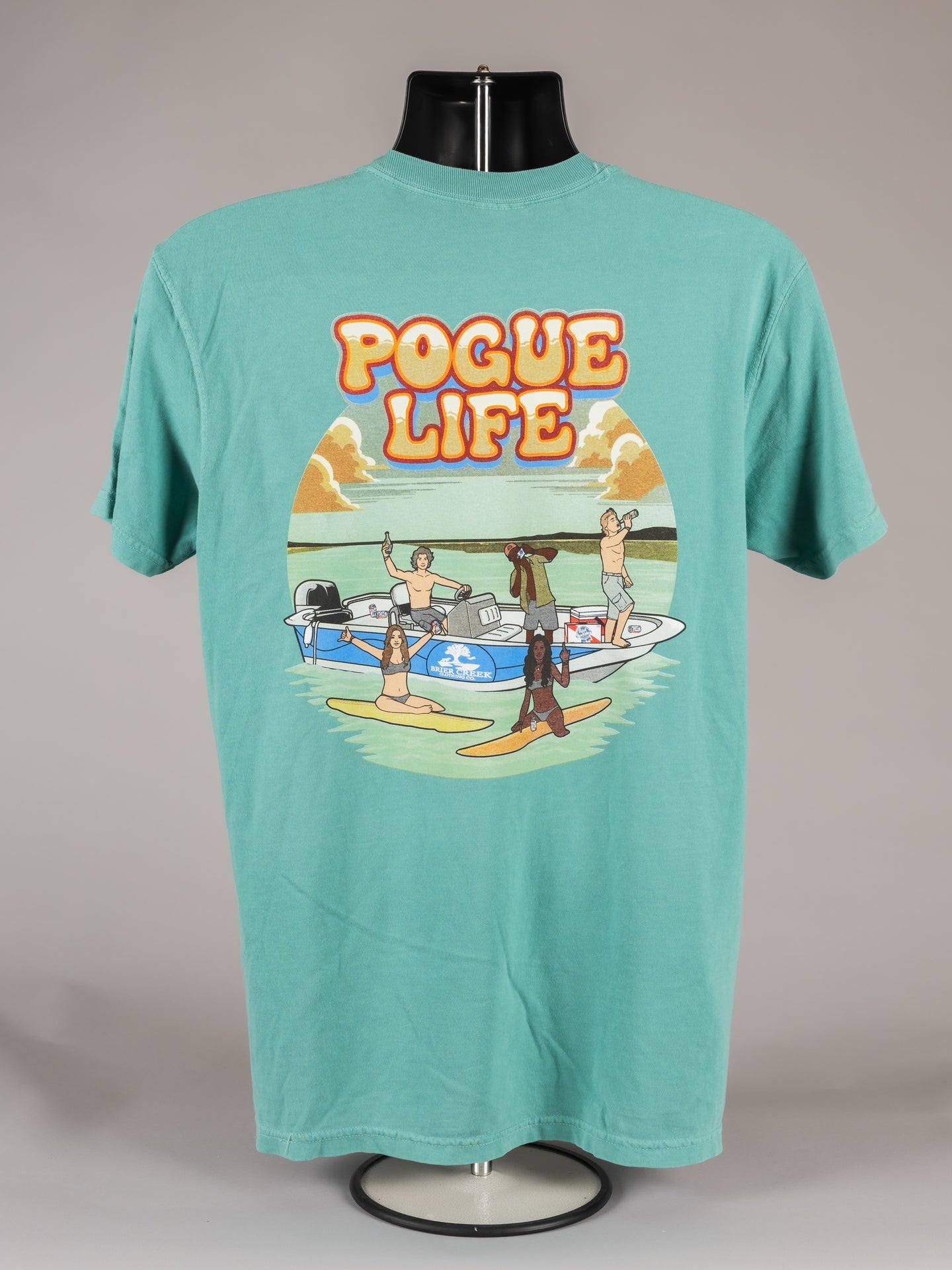 OBX Pogue Life Seafoam Tee