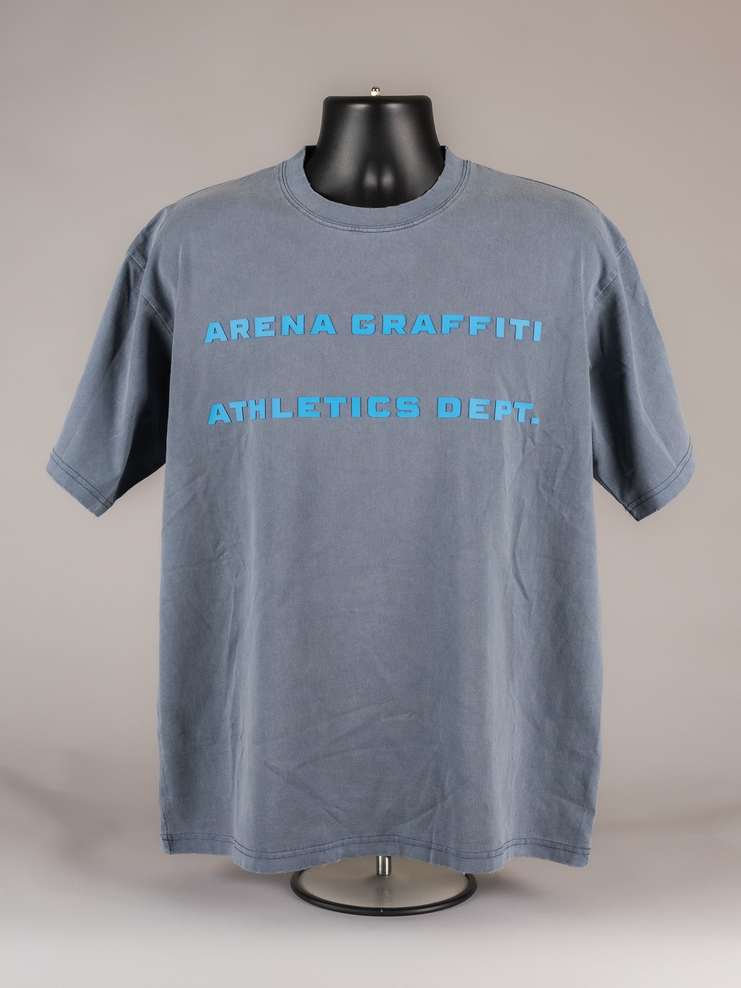Blue AG ATHLETIC DEPT Boxy Tee