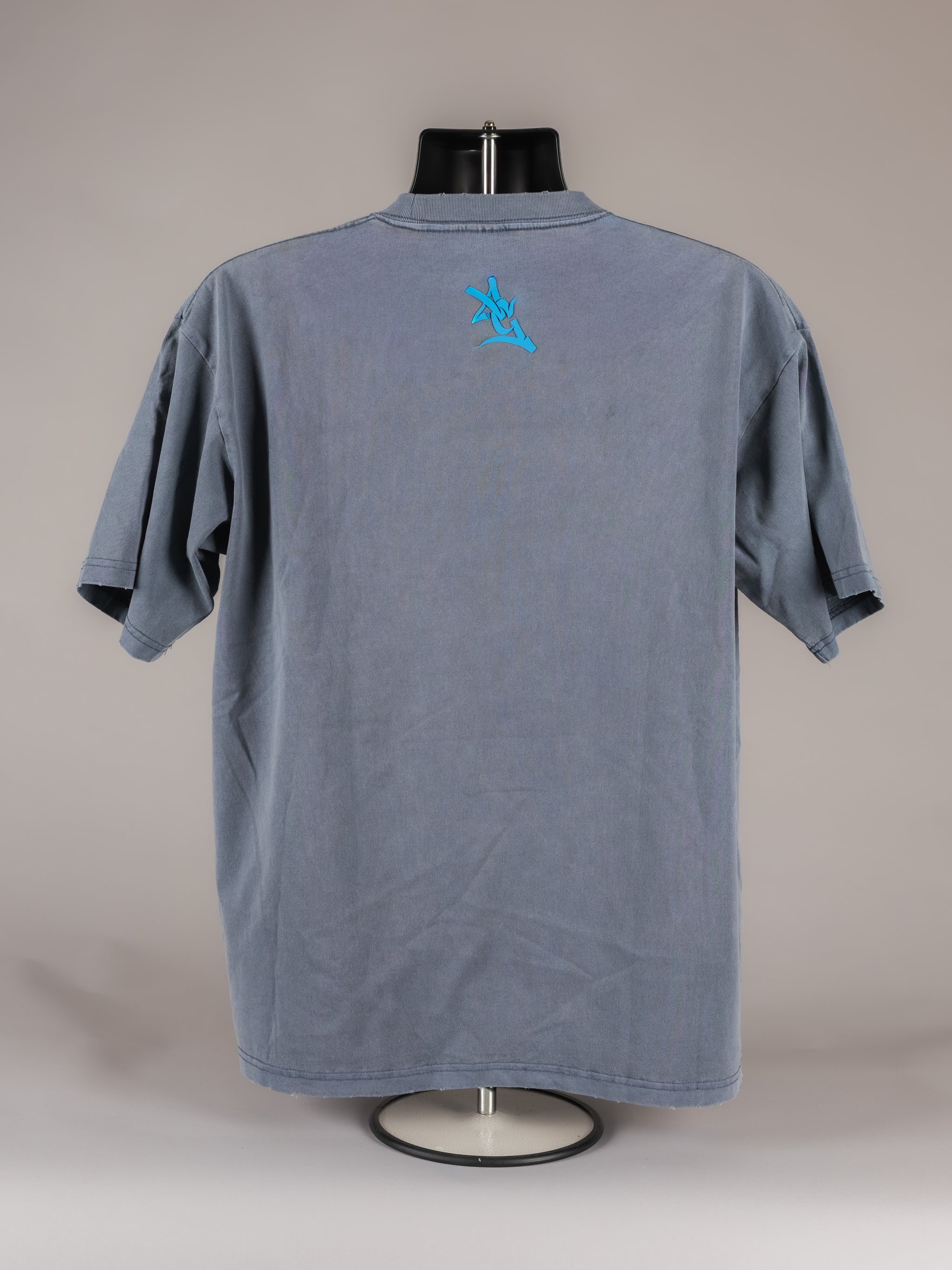 Blue AG ATHLETIC DEPT Boxy Tee