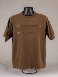 Brown AG ATHLETIC DEPT Boxy Tee