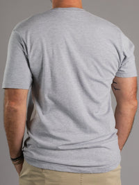 Gray "S" Syracuse Tee
