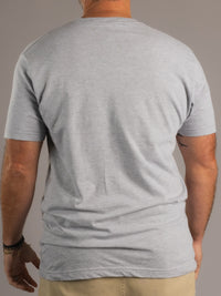 Gray "SU" Syracuse Tee