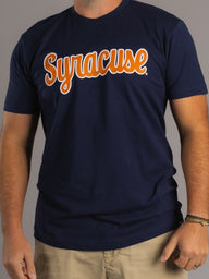 Navy "Syracuse" Tee