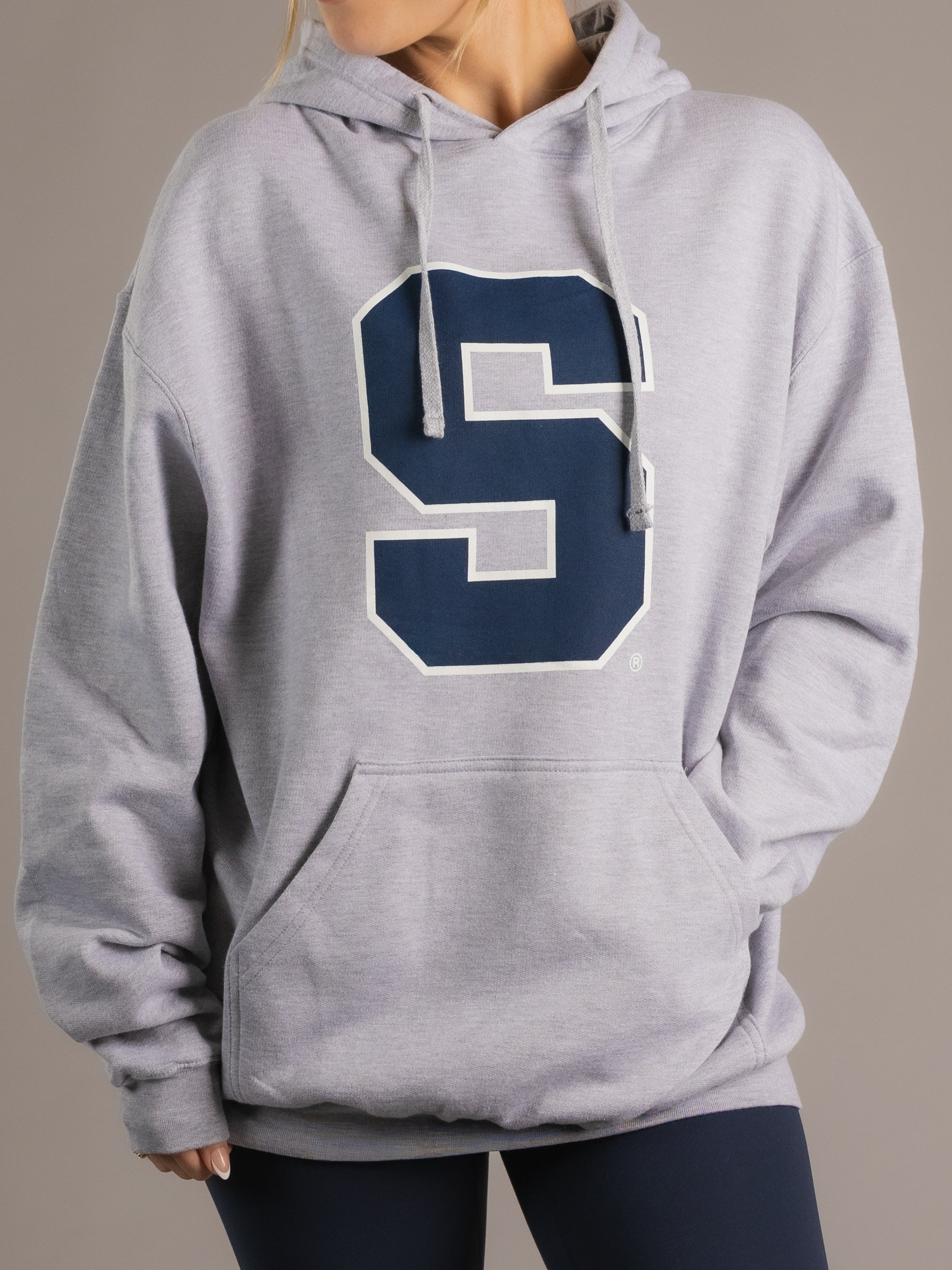 Gray "S" Syracuse Hoodie