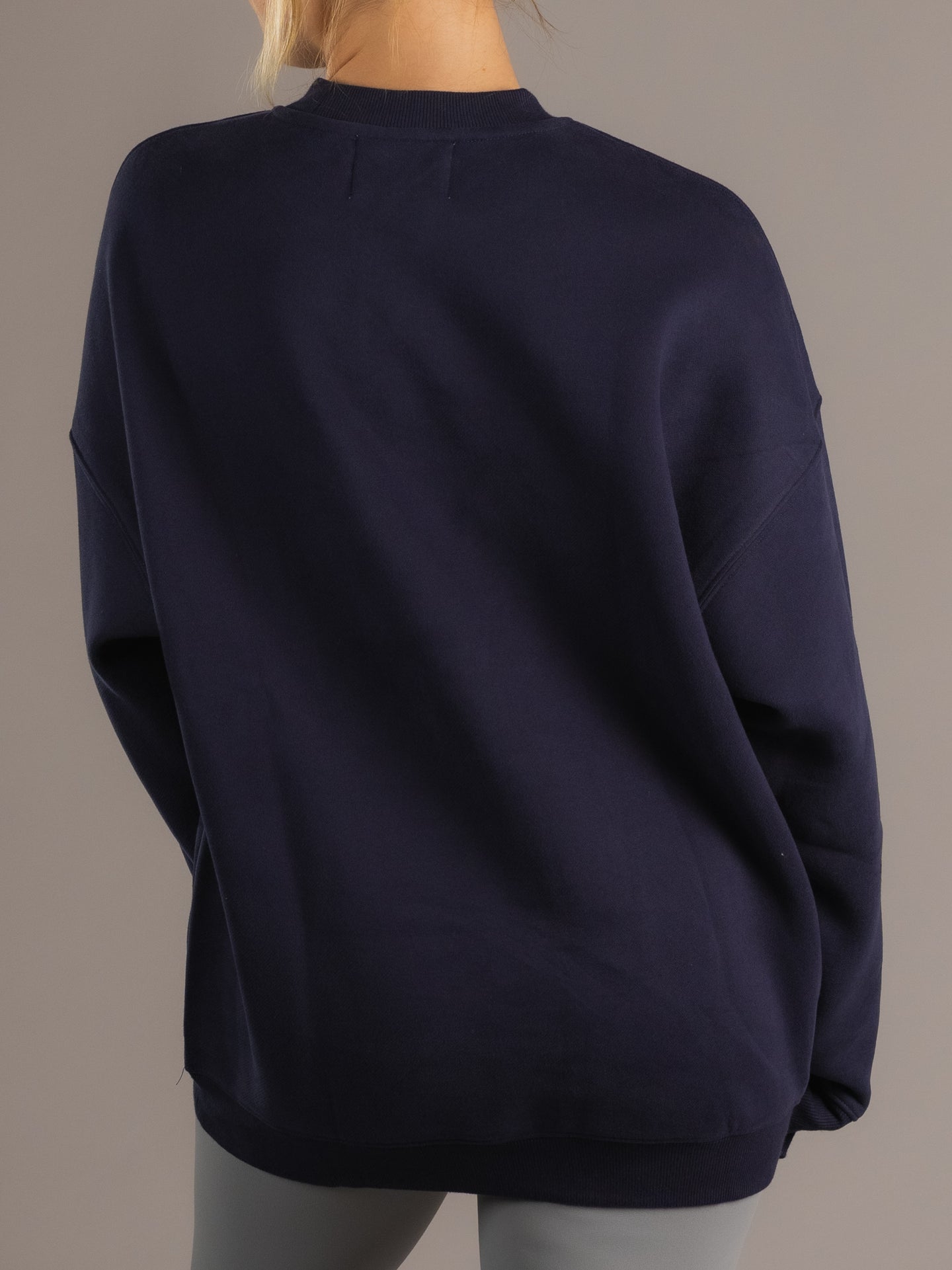 Navy Otto Syracuse Heavy Weight Crewneck