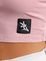 Light Pink Oval G Crop Top