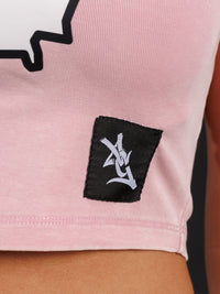 Light Pink G State Crop Top