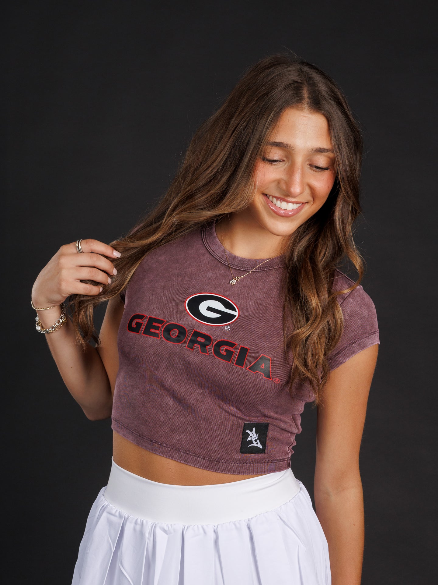 Vintage Violet G Georgia Crop Top