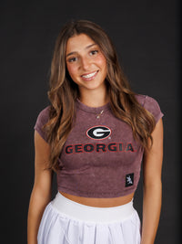 Vintage Violet G Georgia Crop Top