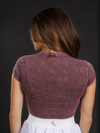 Vintage Violet G Georgia Crop Top