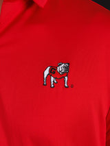 Solid Red With Standing Dog Polo