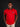 Solid Red With Black Collar And Oval G Polo