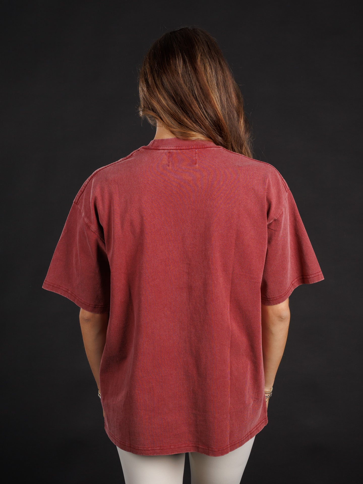 Red 'Georgia' Tee