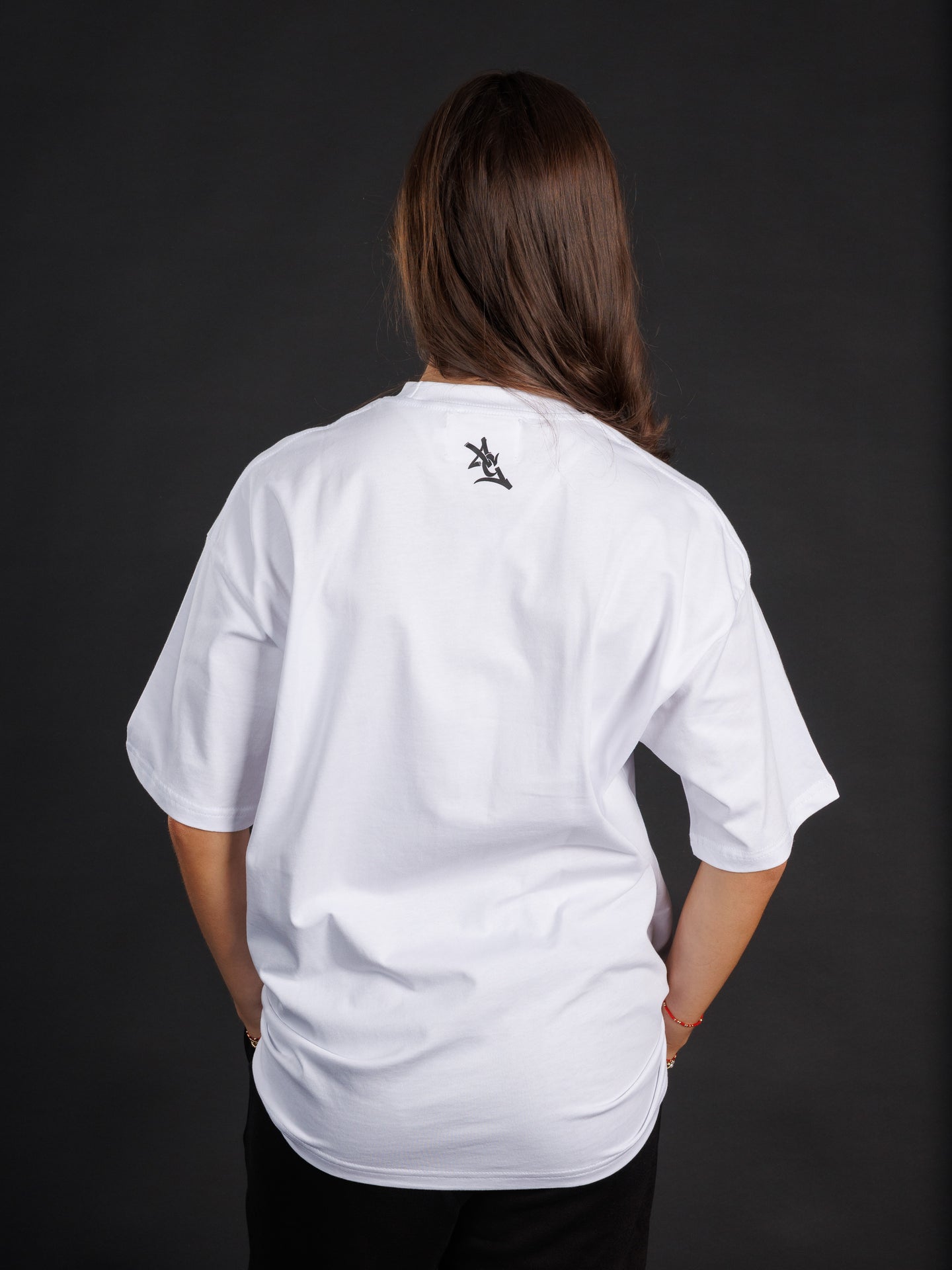 White Heavyweight G Georgia Tee