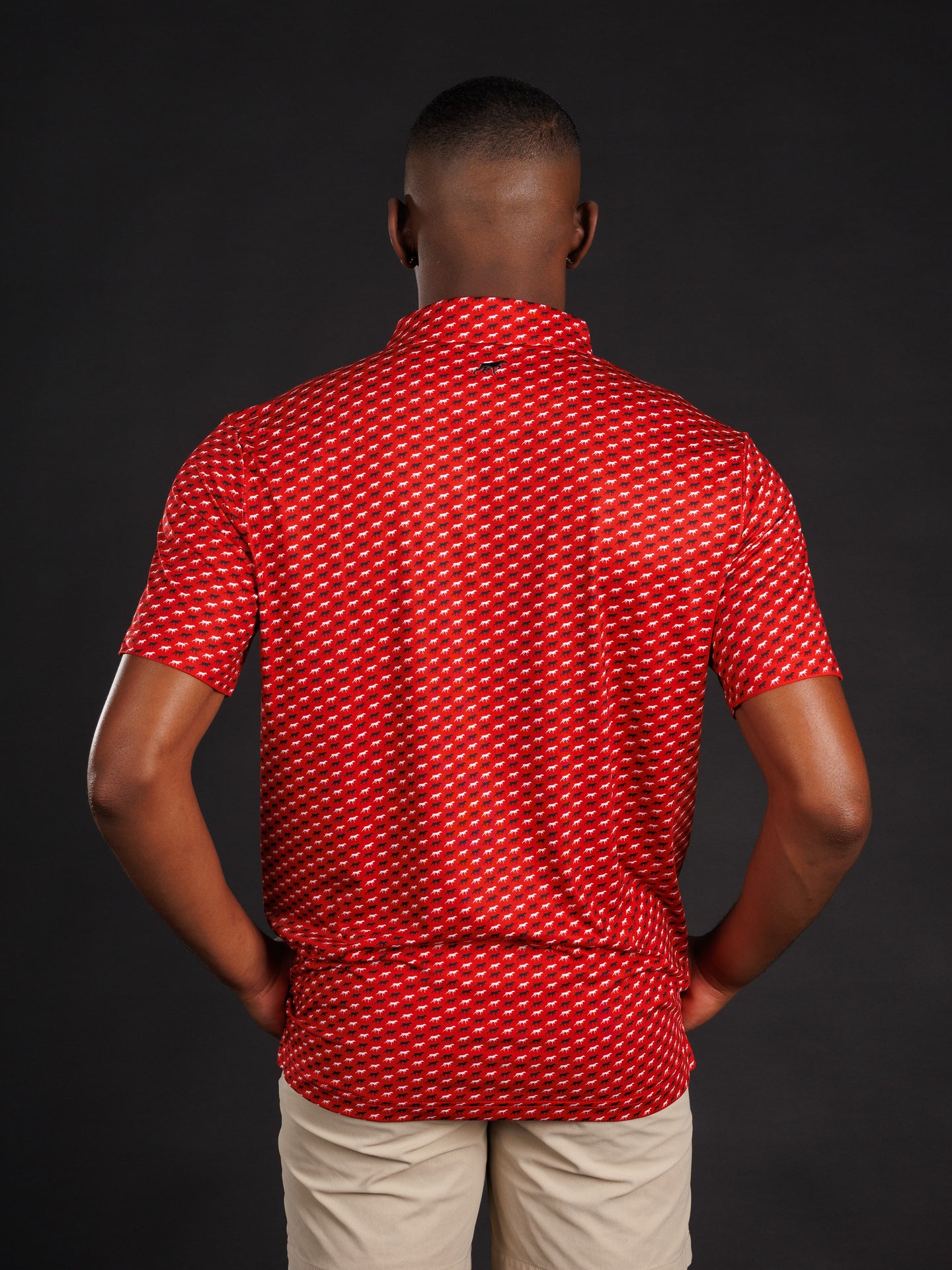 Red And Black Dog Polo