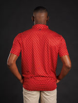 Red And Black Dog Polo