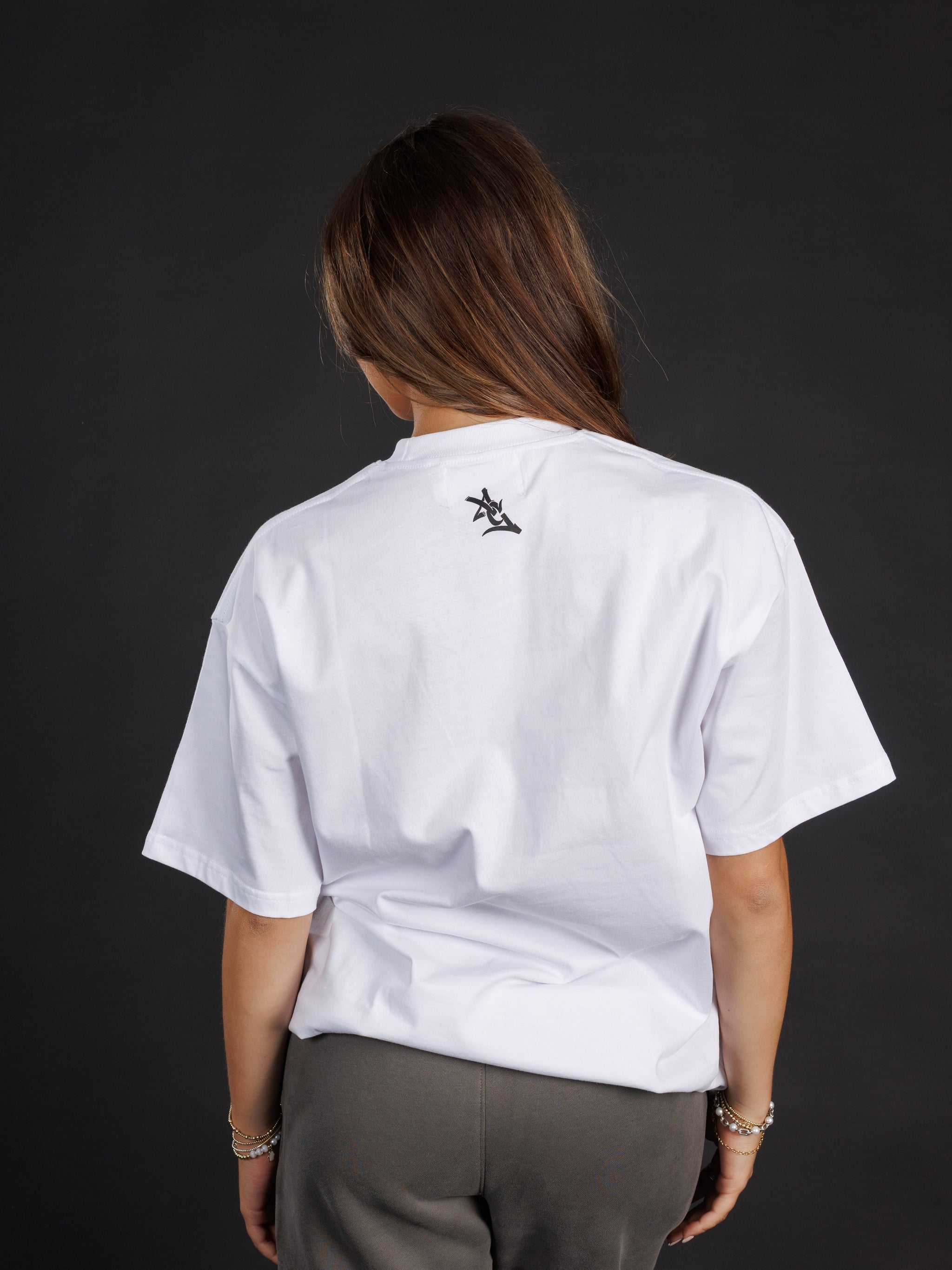 White Heavyweight G Bulldogs Tee