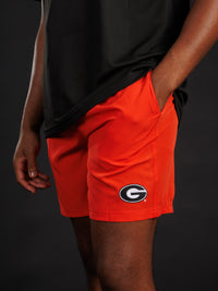 Red Oval G Men's Shorts