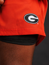 Red Oval G Men's Shorts